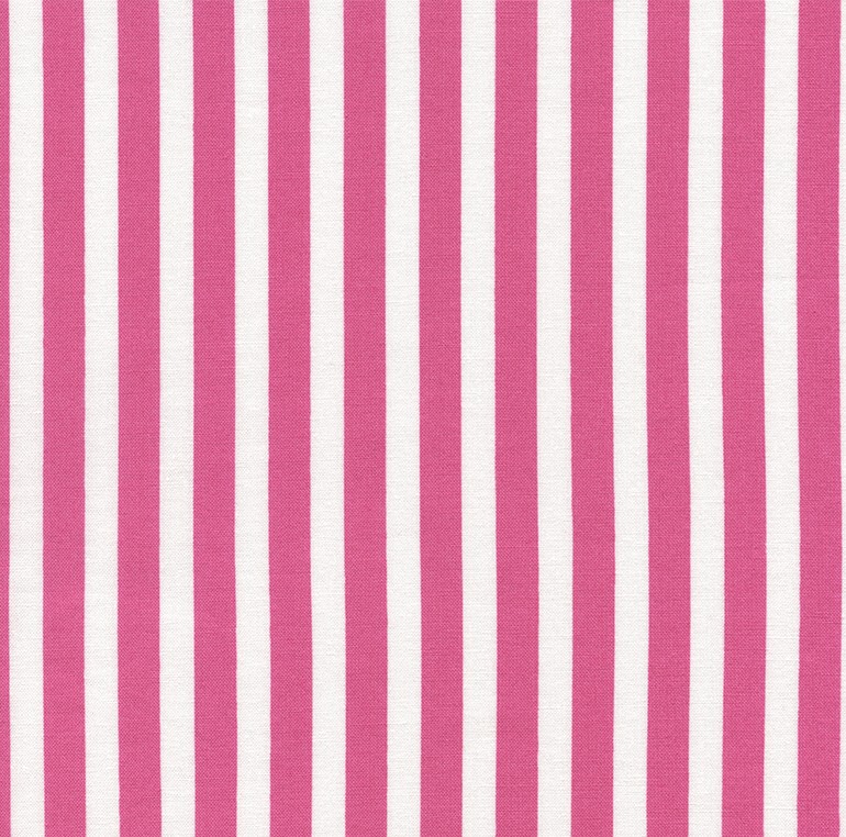 C3436P - Pink & White Stripe Cotton Quilting Fabric | Timeless Treasures Sold in FQ, 1/2m, 1m Lengths