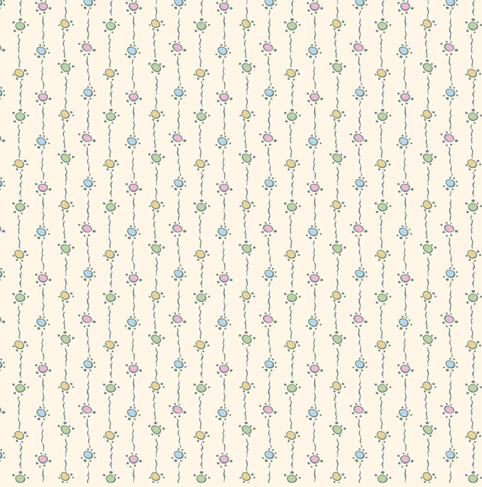 7331EB - Downton Abbey - Sybil Cotton Quilting Fabric | Makower Sold in FQ, 1/2m, 1m Lengths
