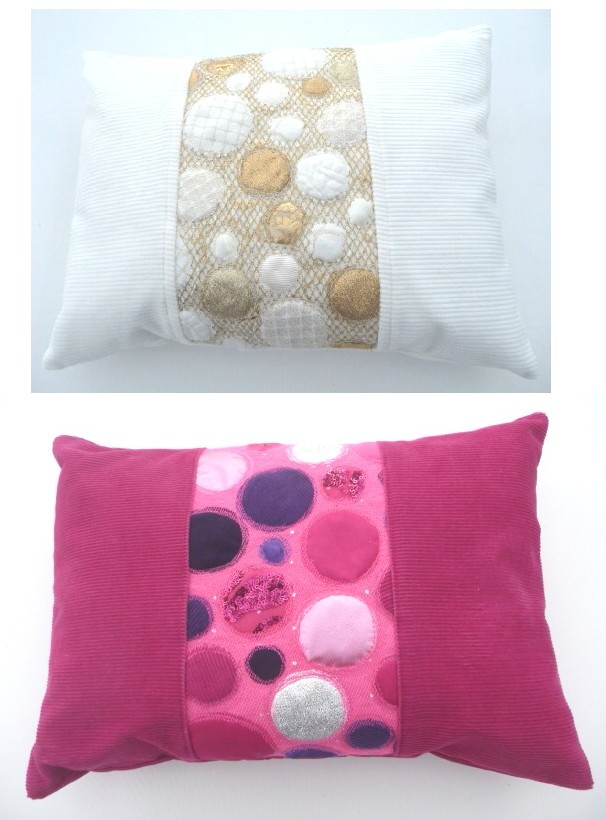 Easy Sewing Kits For Sewing Beginner Pebble Panel Cushion Kit