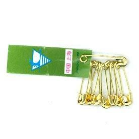 Saftey Pins Brass 50043