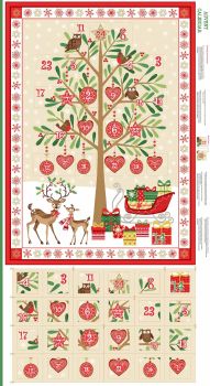 1797 Tree of Hearts Christmas Advent Calendar 