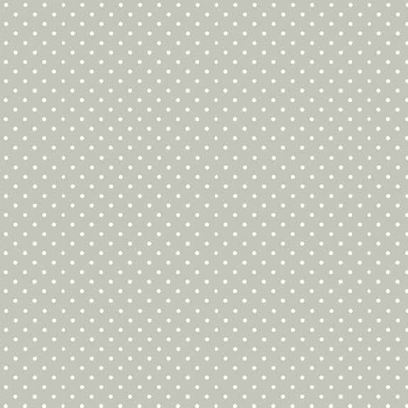 830-S60 Grey Micro Spot Cotton Quilting Fabric | Makower