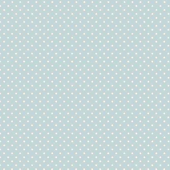830-B2 Pale Blue Micro Spot Cotton Quilting Fabric | Makower Sold in FQ, 1/2m, 1m Lengths