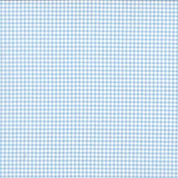 920-B4 Gingham Quilting Fabric - Pale Blue Sold in FQ, 1/2m, 1m Lengths