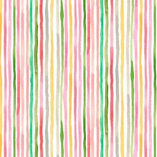 1169 Pastel Stripes Cotton Quilting Fabric | Fabric Sold in FQ, 1/2m, 1m Lengths