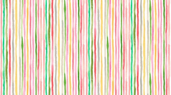 1169 Pastel Stripes Cotton Quilting Fabric | Fabric Sold in FQ, 1/2m, 1m Lengths