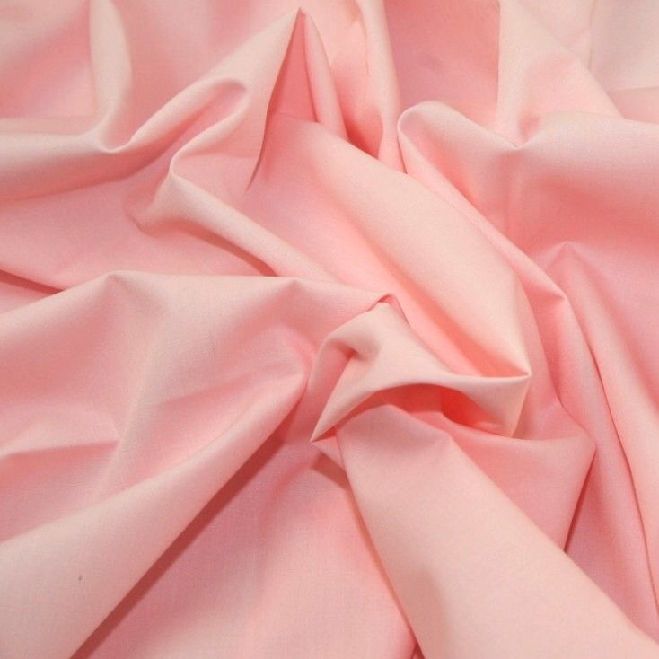 L0008-44 Candy Pink Polycotton Dress Fabric | 45" Craft Fabric