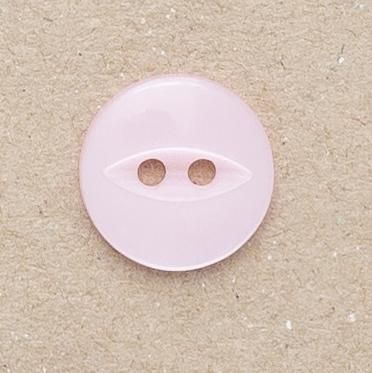 CP16-05-22L Pink 14mm Fish Eye Buttons x 10