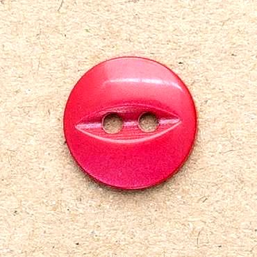 CP16-30 18mm Fish Eye Buttons -Red