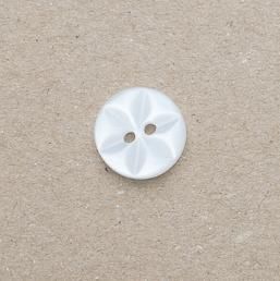 CP86-01 12mm Star Buttons - White