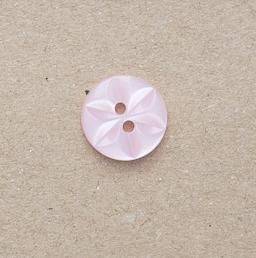CP86-05-22L Pink 14mm Star Buttons x 10