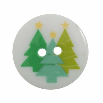 Christmas Trees Button G449723 x 5