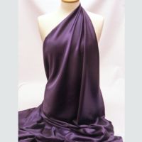 PH5506-B Soft & Silky Aubergine Purple Satin Dress Fabric