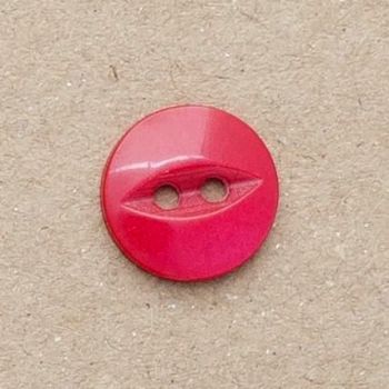 CP16-30-26L Red 18mm Fish Eye Buttons x 10 