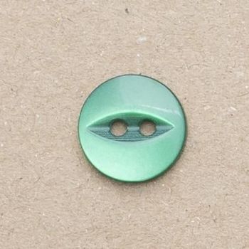 CP16-35-22L Bottle Green 14mm Fish Eye Buttons x 10