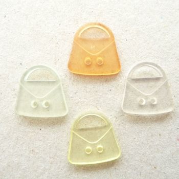 TCS12 Coloured Handbag Buttons x 10