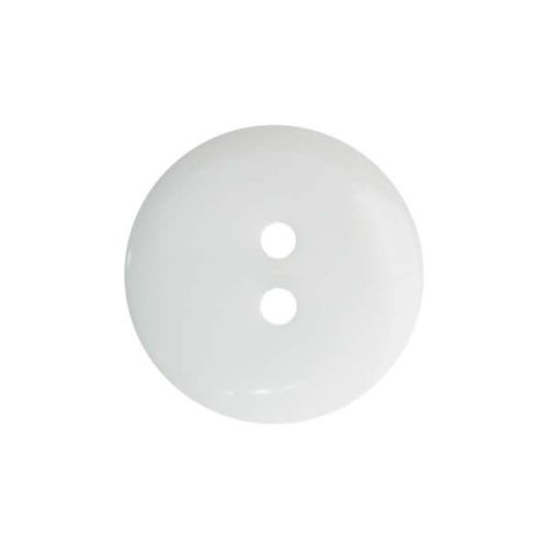 Plain White Buttons Sew On 12mm G3328