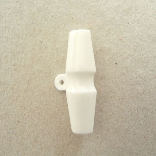 CT153 White Toggle 38mm Buttons x 10