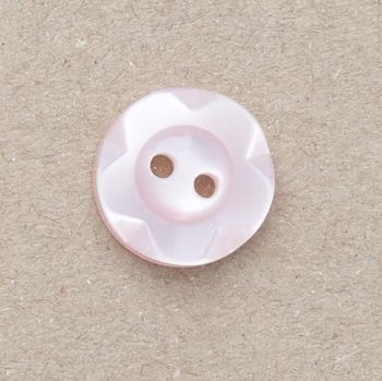 CP177-05-26L Pink 18mm Wavy Rim Buttons x 10