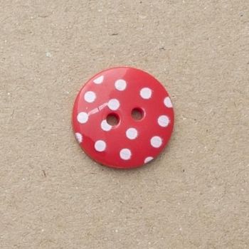 P1724-329-20L Spot red 13mm Buttons x 10