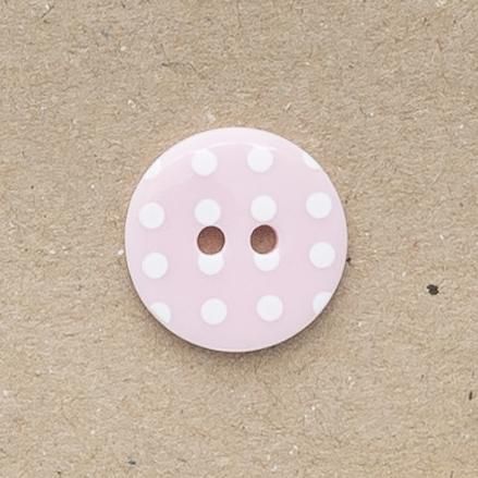 P1724-220-20L Spot Pink 13mm Buttons x 10