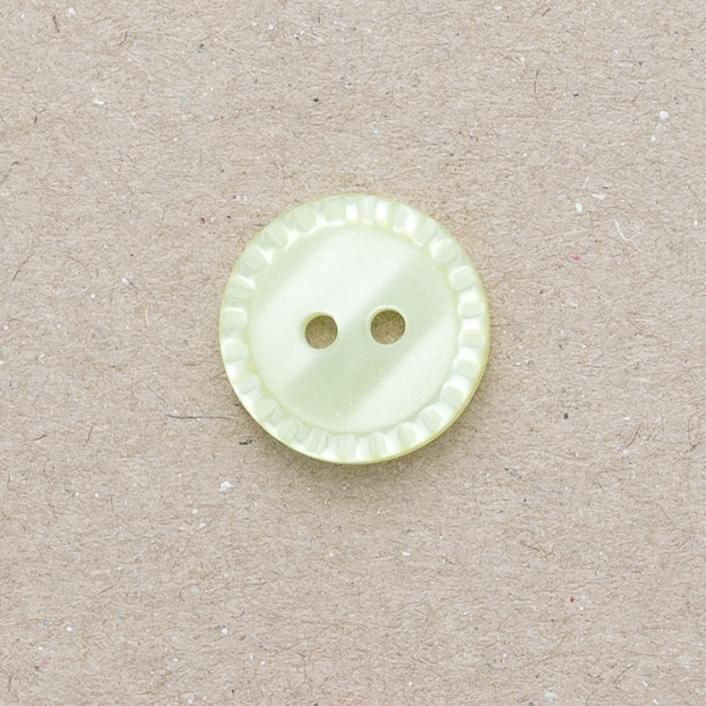 P734-27-18L Lime Green 12mm Buttons x 10