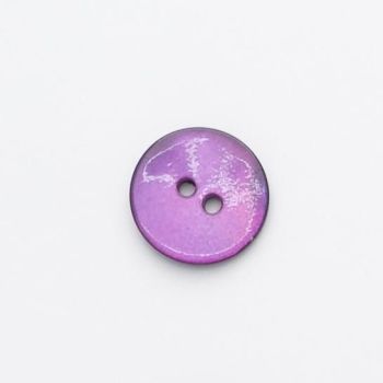 X470-R467-28L Purple Sea Shell 18mm Buttons x 10
