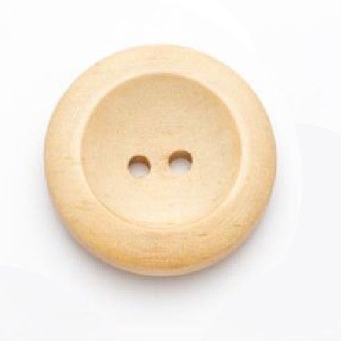 CW03L Wooden 28mm Buttons x 10