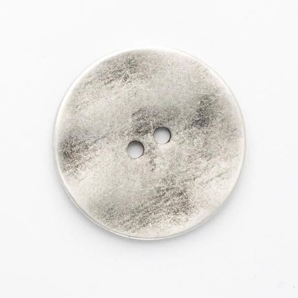 B710-32L Silver Metal 21mm Button