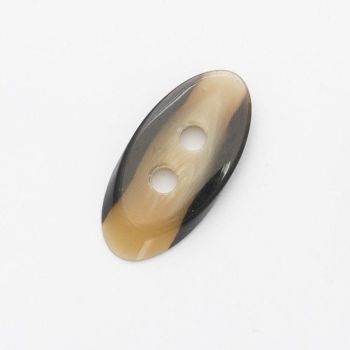 P1247-30 Flat Toggle Coat 30mm Buttons x 5