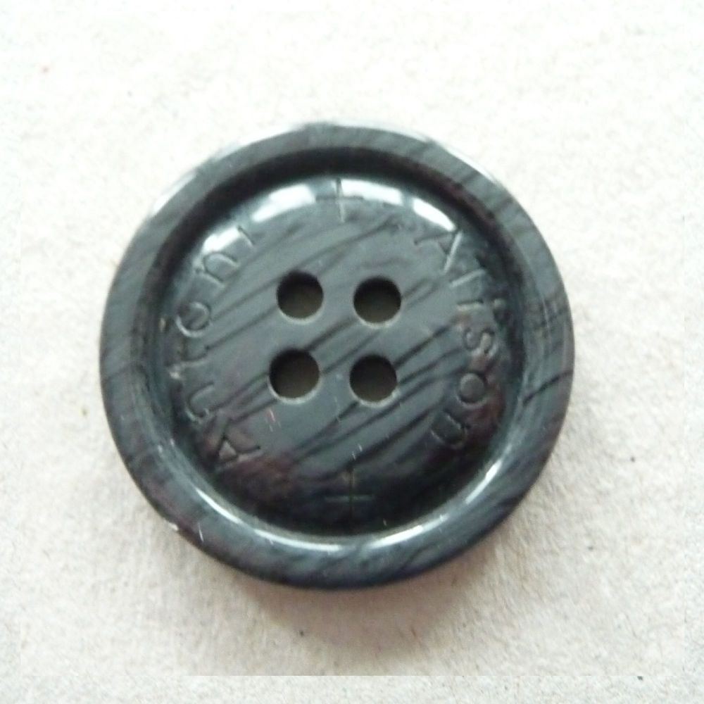 BCL092-20L Dark Grey Coat 30mm Button x 1