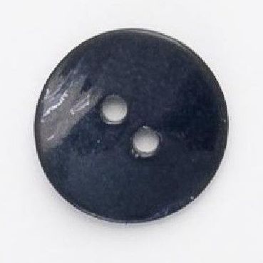 X470-R285-28L Navy Blue Sea Shell 18mm Buttons x 10