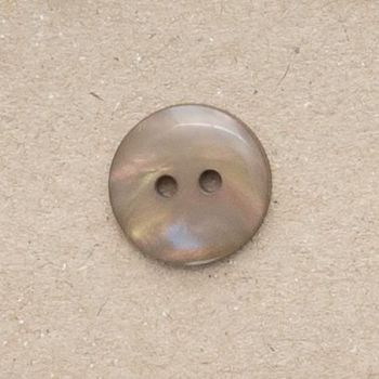 P1080-45-28L Bronze Brown Pearlescent 18mm Buttons x 10