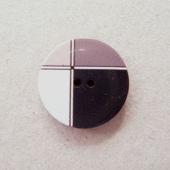 P1994-02-24L Mondrian Designer 15mm Button x 4
