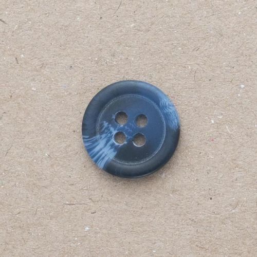P151-208-12L Navy Blue 8mm Buttons x 10