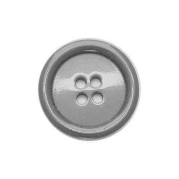 P975-99-24L Grey Coat 15mm Buttons x 10