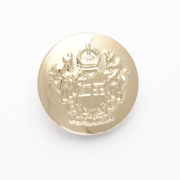 CX23-34L Gold Military Blazer 22mm Button x 5 