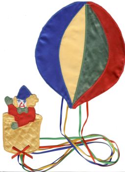 M017 Clown and Balloon Motif