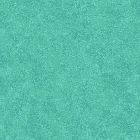 2800-T73 Tiffany Blue Cotton Quilting Fabric | Makower Spraytime Sold in FQ, 1/2m, 1m Lengths