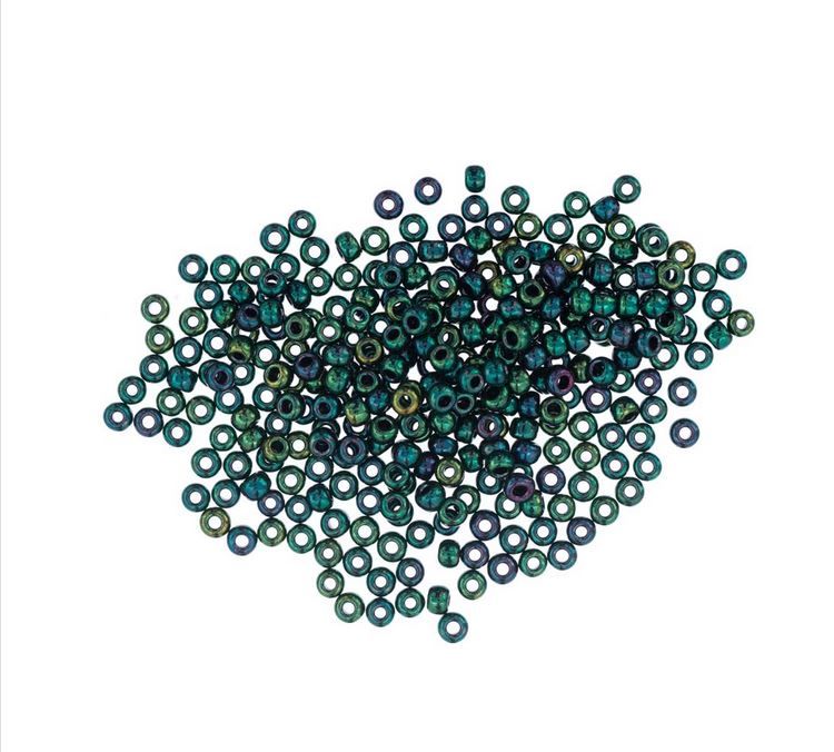 3035 Royal Green Mill Hill Antique Seed Beads 
