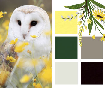 FQB19 Owl Fat Quarter Quilting Fabric Bundle | Makower