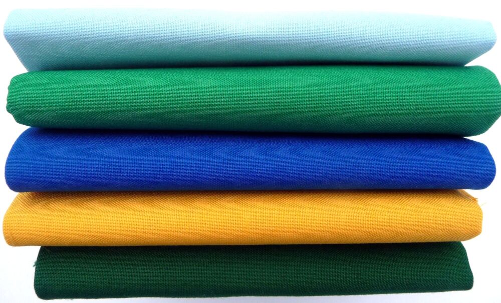Jewels Fat Quarter Quilting Fabric Bundle_ Makower_FQB18
