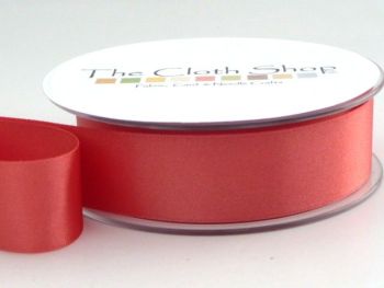 Double Satin Ribbon Coral 3501-22