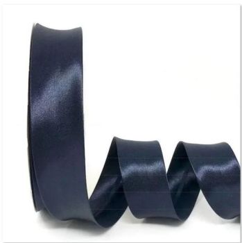 Navy Blue Satin Bias Binding Q11-39