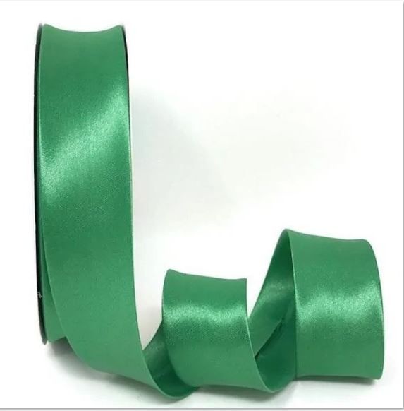Emerald Green Satin Bias Binding Q11-9