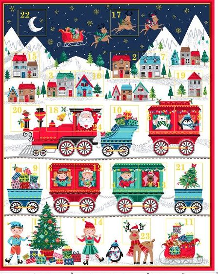 2387 Santa Express Christmas Advent Calendar 