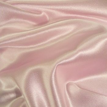 LX358-P Soft Pink Satin Backed Crepe | Reversible Dress Fabric