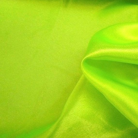 L0026-20 Lime Green Antistatic Taffeta Dress Lining Fabric | 100% Polyester | 150cm Wide