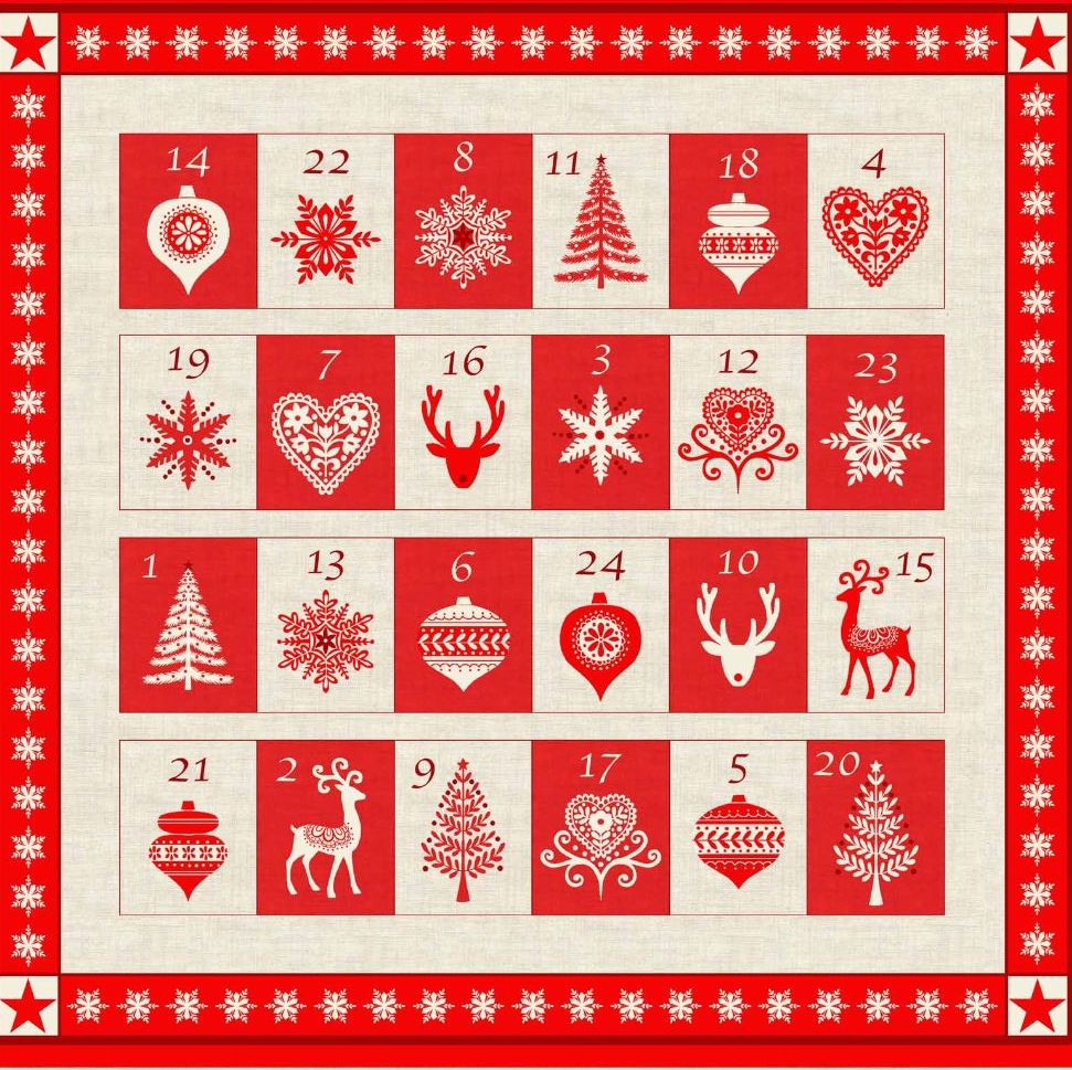 1595-1 Scandi Christmas Advent Calendar