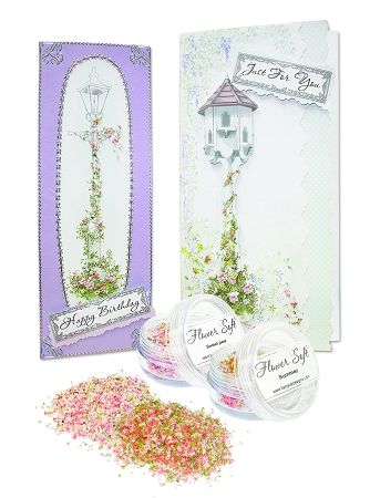 Summer Dovecot & Lampost - Flowersoft cards